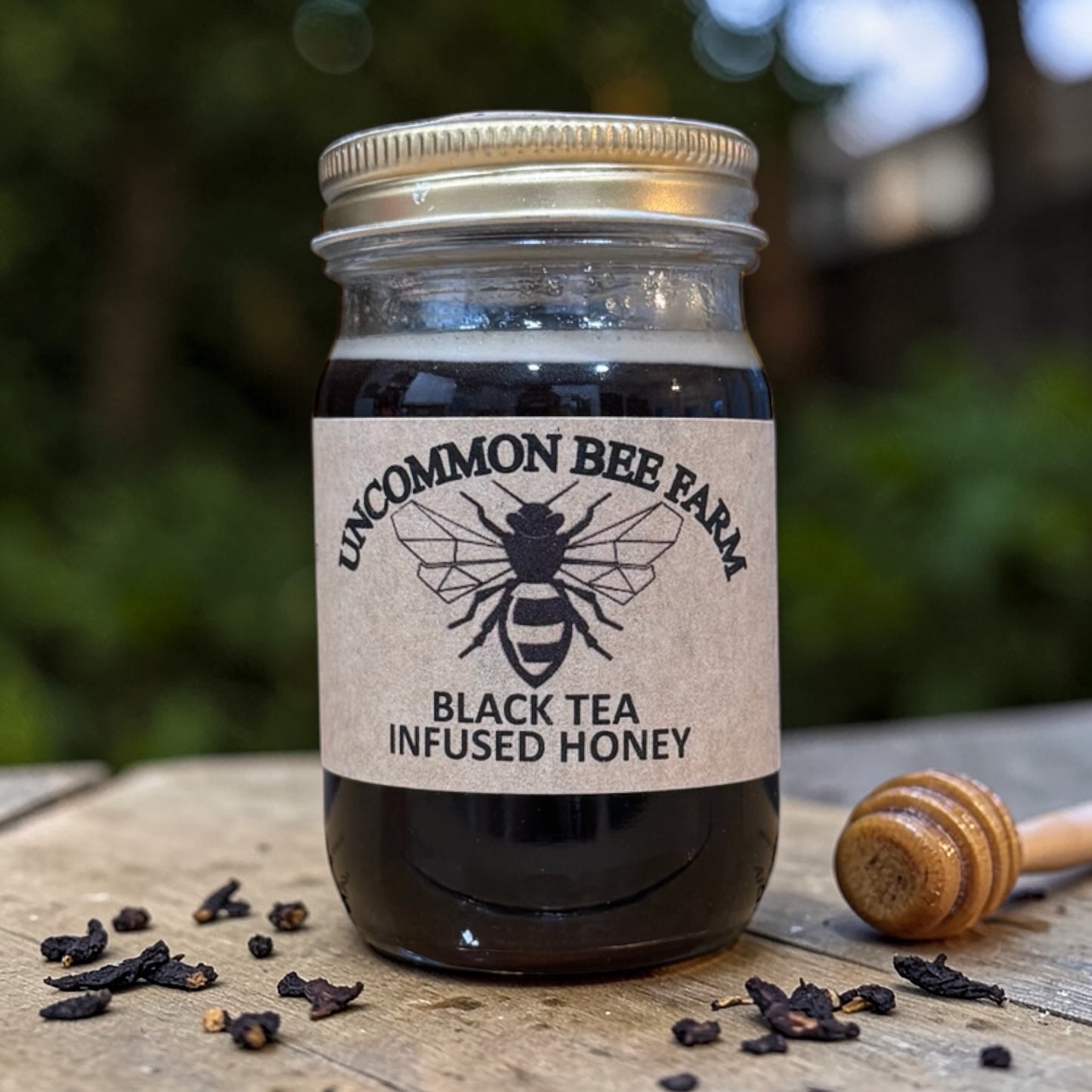 Black Tea Infused Honey