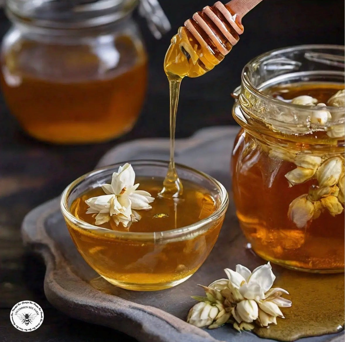 Jasmine Oolong Tea Infused Honey