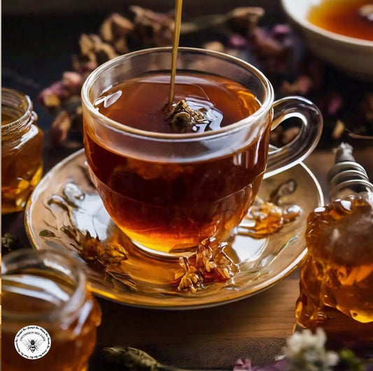 Black Tea Infused Honey