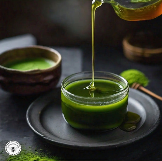 Matcha Tea Infused Honey
