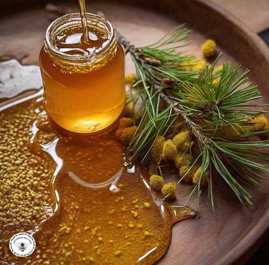Pine Pollen Infused Honey