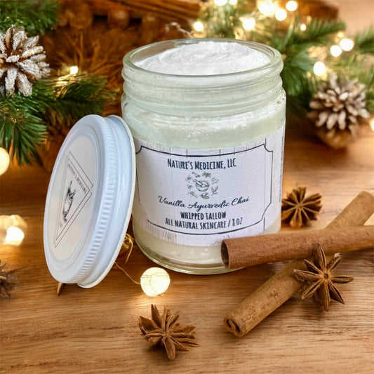 Vanilla Ayurvedic Chai Whipped Tallow Moisturizer