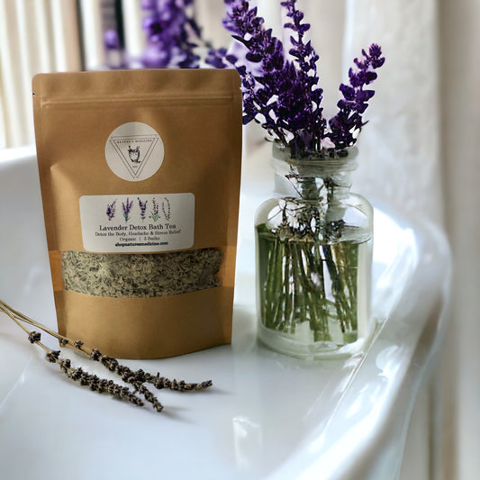 Lavender Detox Bath Tea