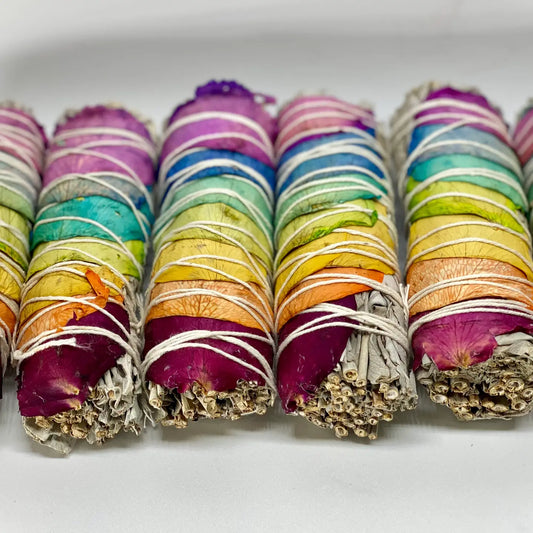 Rose Chakras and White Sage