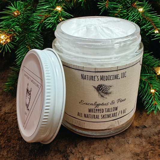 Eucalyptus & Pine Whipped Tallow Moisturizer