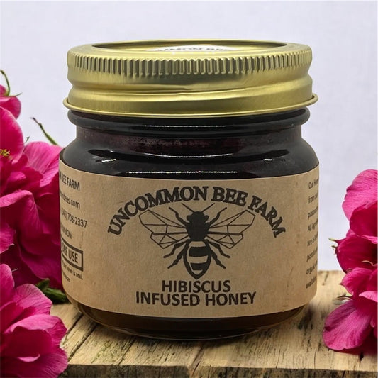 Hibiscus Infused Honey